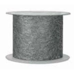 Cinta Nappa 60 mm. Color Plata. 1 m