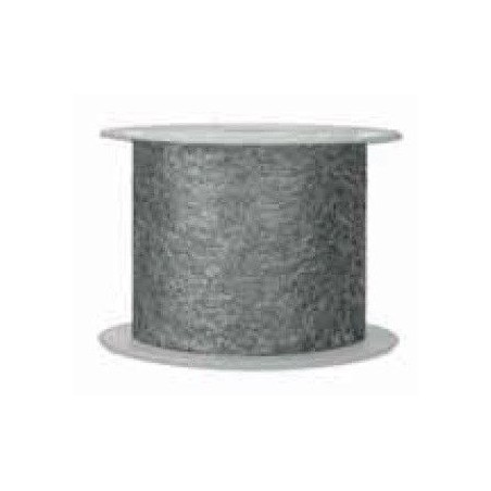 Cinta Nappa 60 mm. Color Plata. 1 m