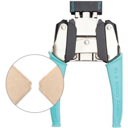 Crop a Dile. Corner Chomper Aqua.Stub & Scallop. We r Memory Keepers