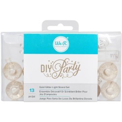 Luces LED. 12. Bombilla dorada.