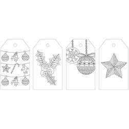 Etiquetas navideñas