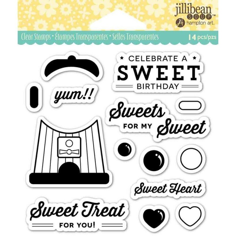 Pack de sellos acrílicos para crear una Máquina de caramelos | L'aura Bella