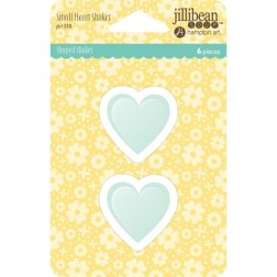 pack de 6 Shakers con forma de corazón | L'aura Bella