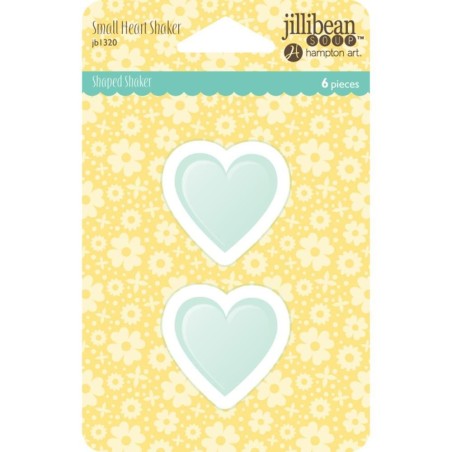 pack de 6 Shakers con forma de corazón | L'aura Bella