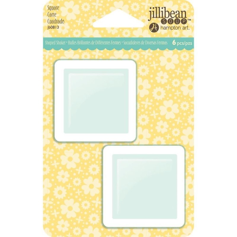6 shaker con forma de cuadrado | L'aura Bella