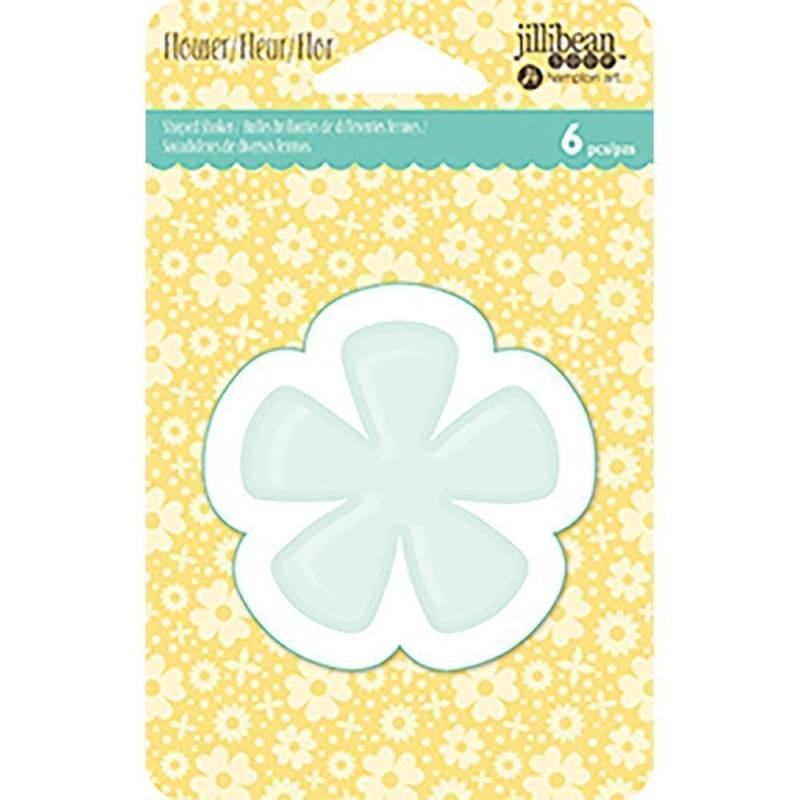 6 shakers con forma de flor | L'aura Bella