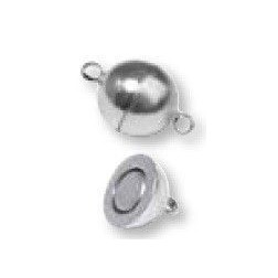 Cierre magnético esférico 12 mm extra fuerte para bisutería DYI