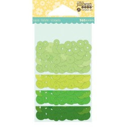 Tonos Verdes. Relleno, lentejuelas para shakers  | L'aura Bella