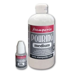 Kit con productos básicos (Medium y Oil) para hacer pouring