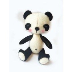 Kit de fieltro: oso panda