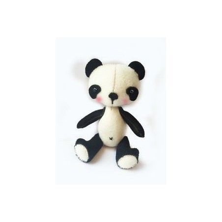 Kit de fieltro: oso panda