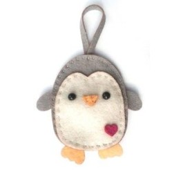 Kit de fieltro: pingüino