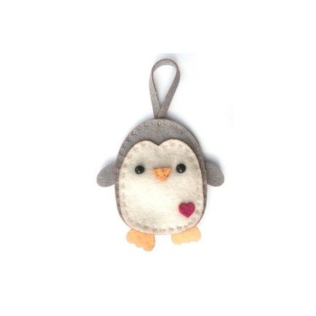 Kit de fieltro: pingüino