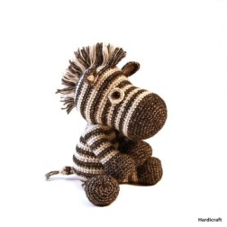 Kit crochet: cebra