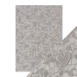 CRAFT PERFECT, CASCADING HEARTS Papel Scrap A4 9798E | L'aura Bella