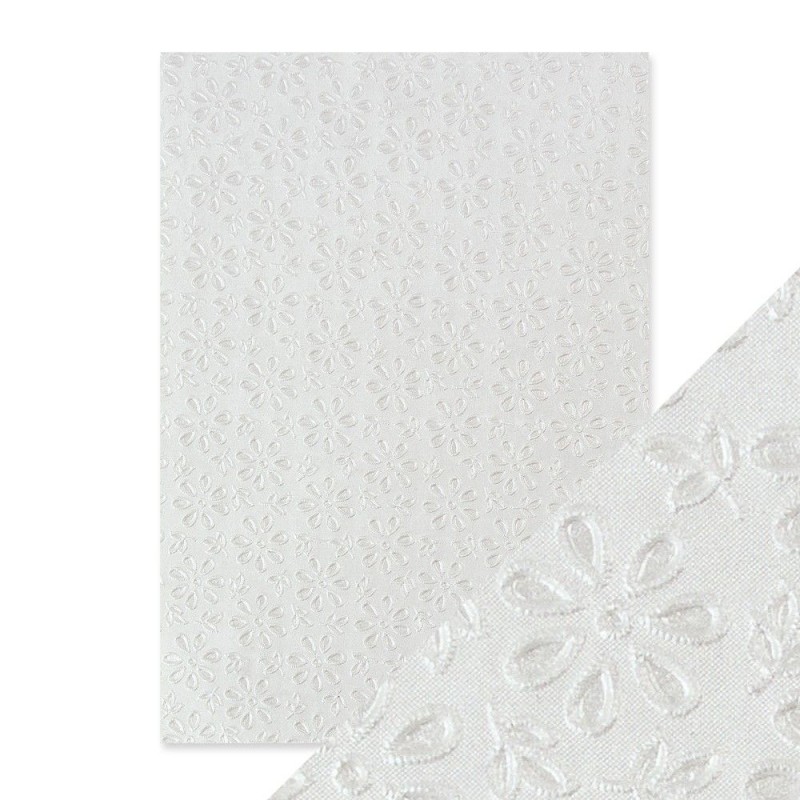 CRAFT PERFECT, ENGLISH LACE.Papel Scrapbooking A4 9801E | L'aura Bella