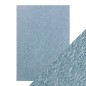 A4 LUXURY EMBOSSED CARD - ICE GREY GLACIER. Papel Scrapbooking