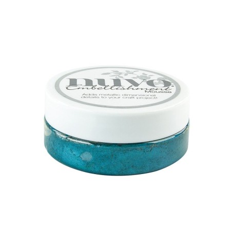Nuvo Embellishment Mousse. Pacific Teal