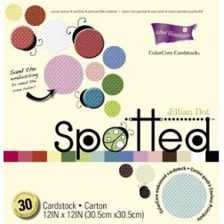 Papel Gofrado Jillian dot Core'dinations GX-1470-02 | L'aura Bella