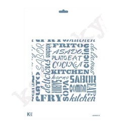 Fondo palabras "cocina"