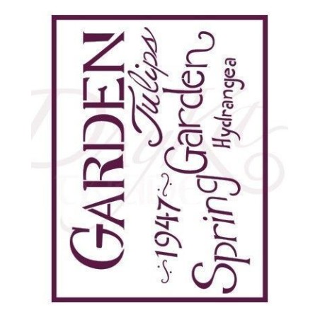 Garden, tulips, Hydrangea