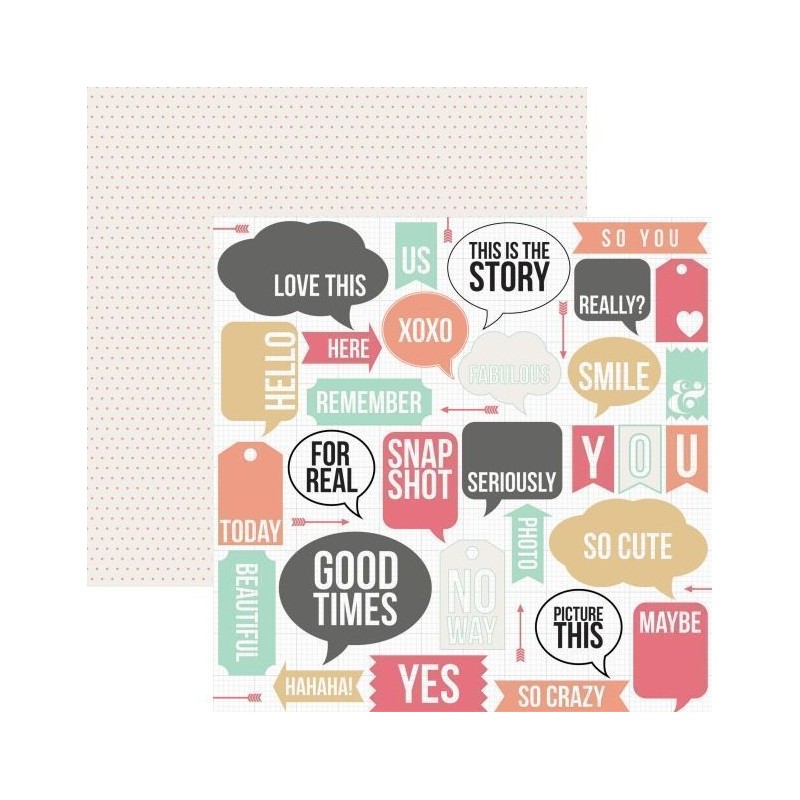 Daily stories, Teresa Collins, Papel decorado