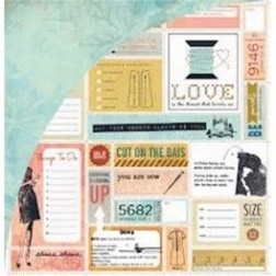 Lucille, Basic Grey, Papel scrapbooking | L'aura Bella