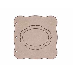 Álbum ondulado cuadrado