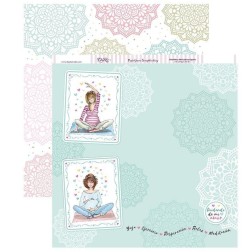 Papel Scrapbooking SCP-250 Cuidando de mi amor | L'aura Bella