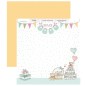 Papel Scrapbooking. SCP-253. Voy a ser mamá: "baby shower"