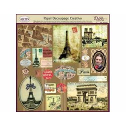 Papel decoupage. Imágenes parisinas | L'aura Bella