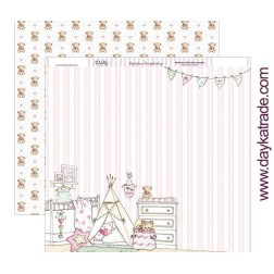 Papel Scrapbooking SCP-260 niña: eres muy especial | L'aura Bella