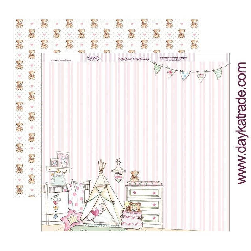 Papel Scrapbooking SCP-260 niña: eres muy especial | L'aura Bella