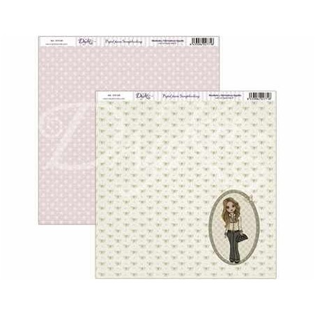 Niña orlada fondo mariposas