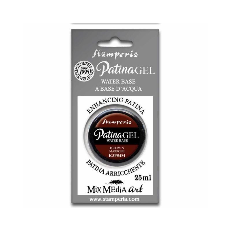Patina Gel 25ml Brown Marrón K3P54M Stamperia | L'aura Bella