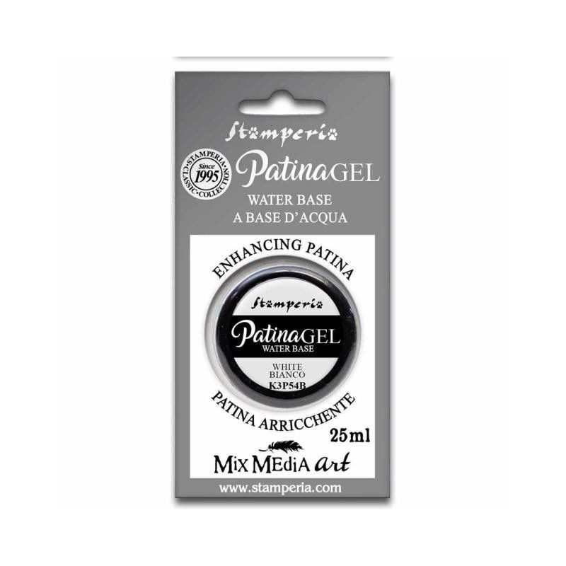Patina Gel 25ml Blanco White K3P54B Stamperia | L'aura Bella