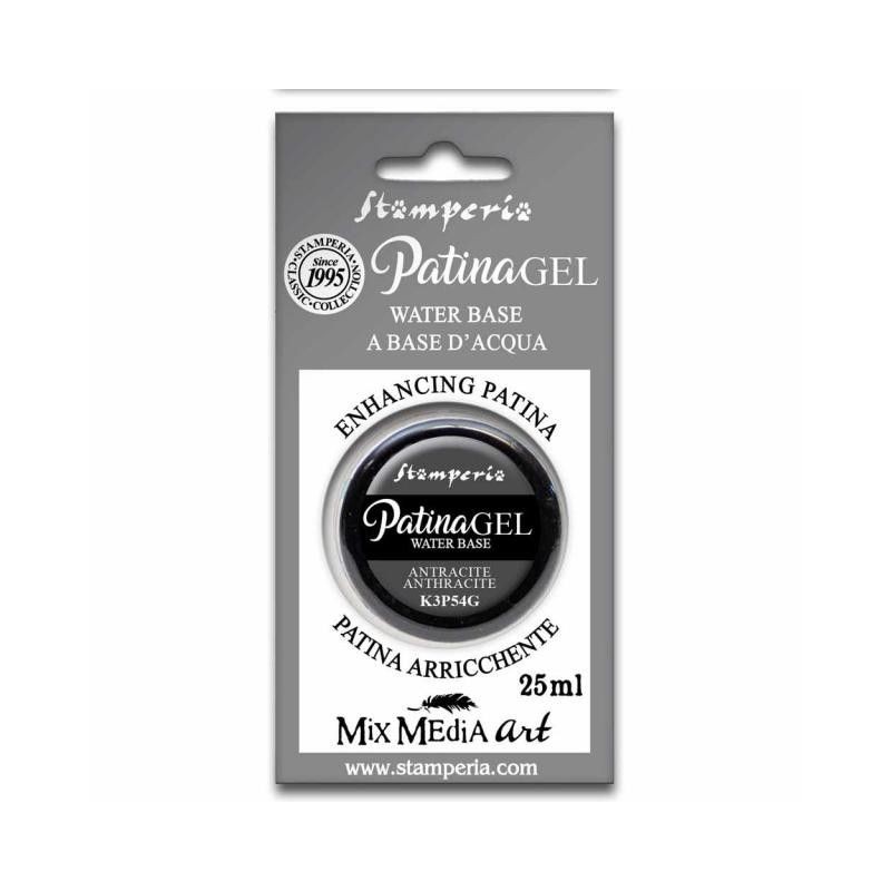 Patina Gel 25ml Anthracite Antracita K3P54G Stamperia | L'aura Bella