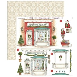 Papel Scrap Dayka SCP-283 Juguetería Papá Noel 3D | L'aura Bella