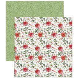 Papel Scrap Dayka SCP-290 Flores Dayka Navidad| L'aura Bella