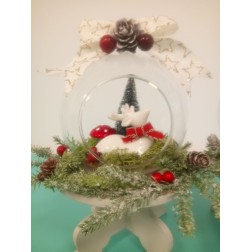 kit navidad dayka. 2 bolas de cristal renos. Hecho | L' aura Bella