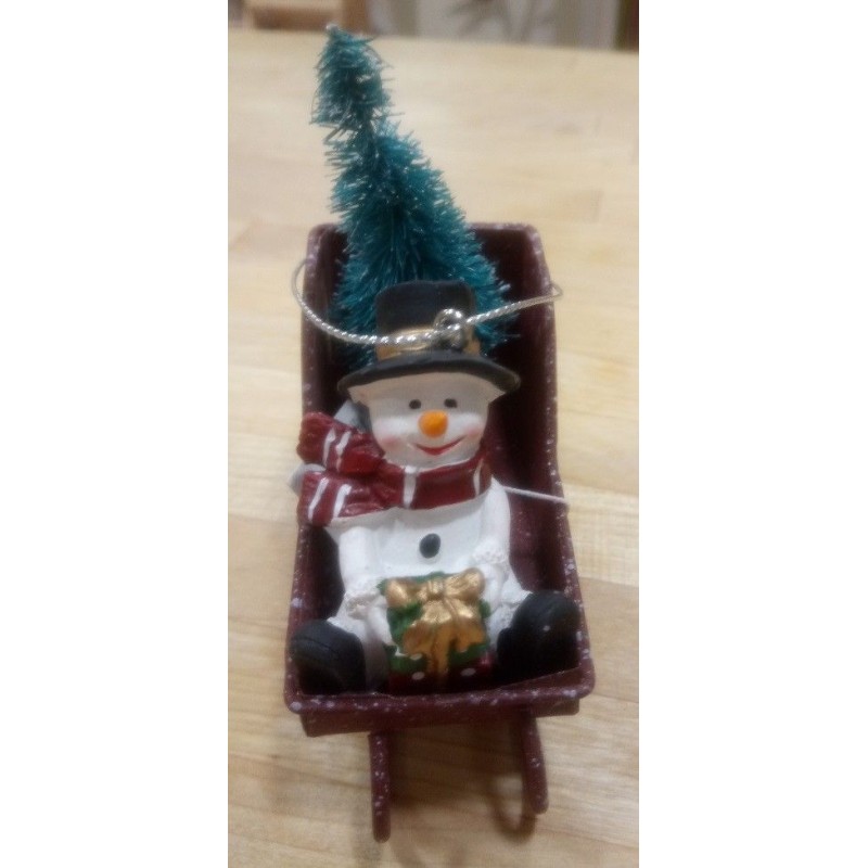 decoración navideña Trineo, reno, Papá Noel,  nieve |L' aura Bella