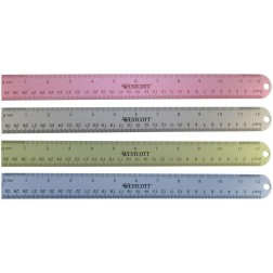 Regla de aluminio- 30 cm 12 pulgadas |L' aura Bella