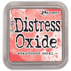 Abandoned Coral. Distress Oxide. Tim Holtz Ranger | L' aura Bella