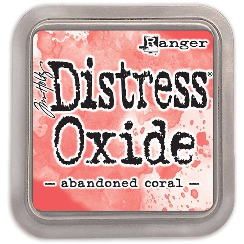 Abandoned Coral. Distress Oxide. Tim Holtz Ranger | L' aura Bella
