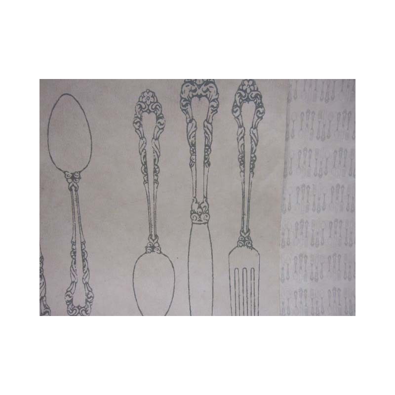 Sra. Granger, Scrap House, Papel decorado