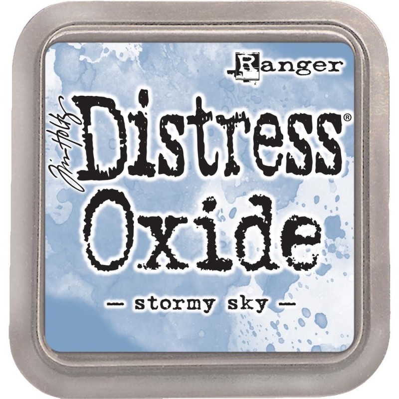 Stormy Sky. Distress Oxide. Tim Holtz Ranger | L' aura Bella