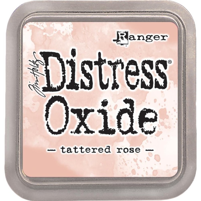 Tattered Rose. Distress Oxide. Tim Holtz Ranger | L' aura Bella