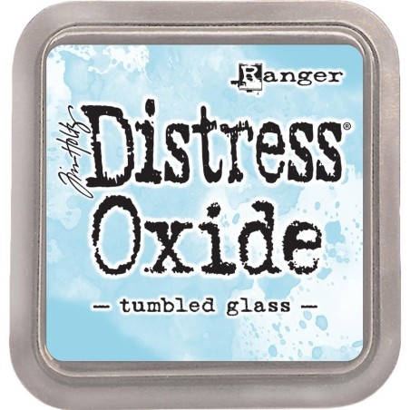 Tumbled Glass. Distress Oxide. Tim Holtz Ranger | L' aura Bella