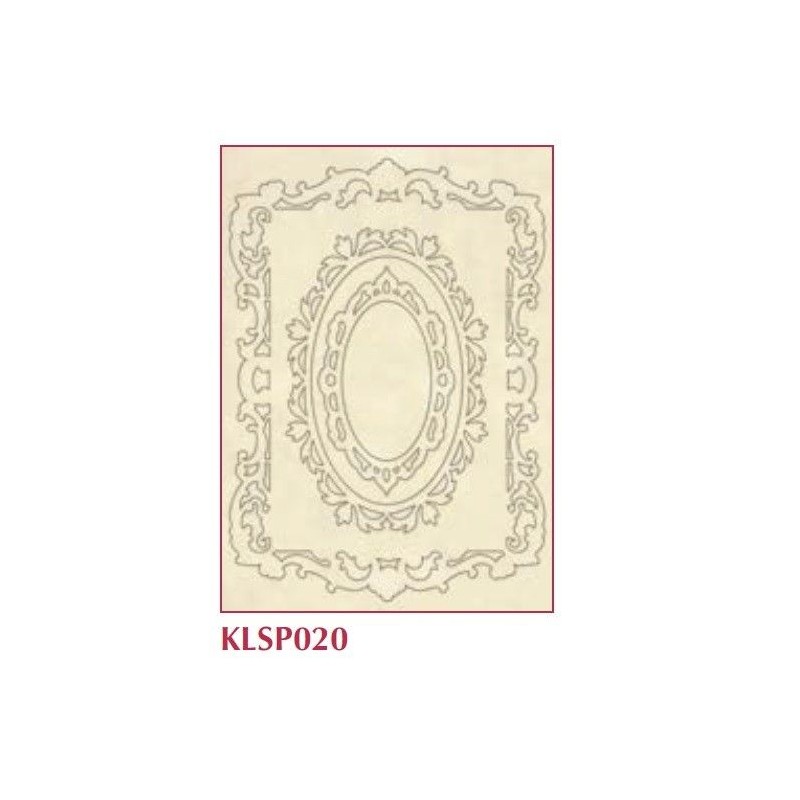 siluetas de madera Stamperia. KLSP020 Marcos. Frames | L' aura Bella