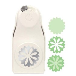 Troqueladora de margarita en capas para scrapbooking de Martha Stewart